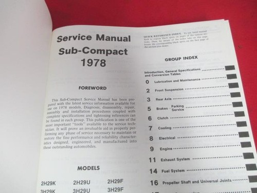 1978 78 Sappora Challenger Chassis Body Service Manual