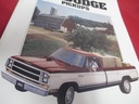 1980 80 Dodge Pickups Brochure Ram Tough