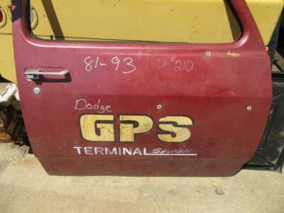 1981-93 Dodge Truck Passenger's Side Door Mopar DR #210 Used