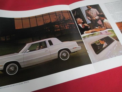 1982 82 Chrysler LeBaron Leaflet Brochure