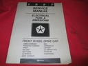 1987 87 Service Manual Front Wheel Drive Car Electrical Fuel & Emissions