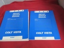 1988 Service Manual Colt Vista Volume 1 & 2 Engine Chassis Body Electrical