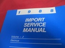 1988 Service Manual Ram 50 Volume 2 Electrical