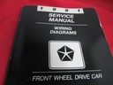 1991 Service Manual Wiring Diagram Front Wheel Drive Car