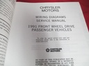 1991 Service Manual Wiring Diagram Front Wheel Drive Car