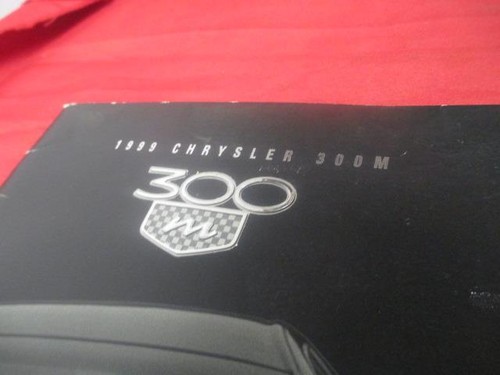 1999 Chrysler 300M Dealership Pamphlet