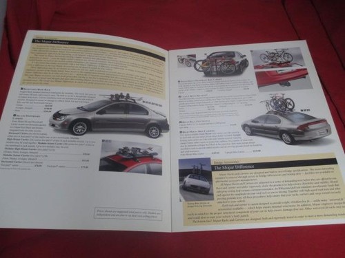 1999 Dodge Cars Pamphlet Neon Stratus Avenger Intrepid