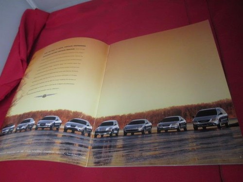 2000 Chrysler Pamphlet PT Cruiser 300M LHS Concorde Cirrus Sebring Town & Countr