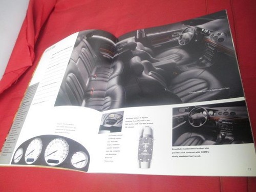 2000 Chrysler Pamphlet PT Cruiser 300M LHS Concorde Cirrus Sebring Town & Countr
