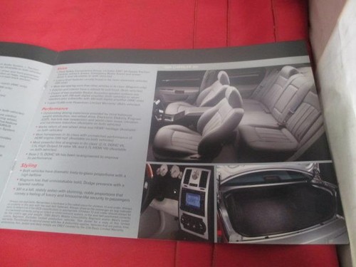 2005 Dodge Magnum & Chrysler 300 Pamphet