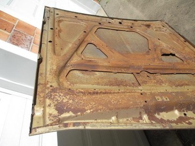 1968-69 Dodge Coronet Flat B-Body Hood H#36 Mopar