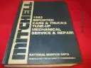 1982 Mitchell Manuals Imported Cars & Trucks Tune-Up Mechanical Service & Repair