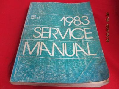 1983 Colt Ram 50 Service Manual