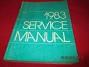 1983 Colt Service Manual Sub-Compact