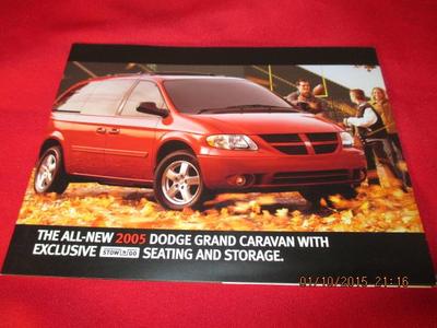 2005 05 Dodge Grand Caravan Dealership Flyer MOPAR