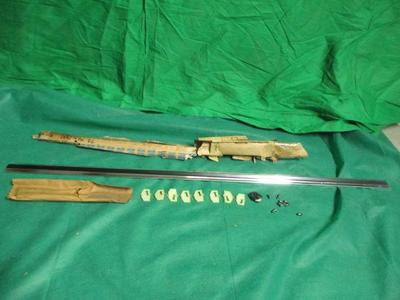 72 Newport Royal Left Rear Door Moulding W/Black Insert NOS MOPAR 3683765