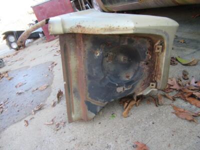 Used 1966 Plymouth Belvedere or Satellite Passenger's Side Fender F#157 B-Body