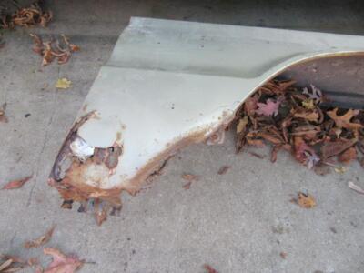 Used 1966 Plymouth Belvedere or Satellite Passenger's Side Fender F#157 B-Body