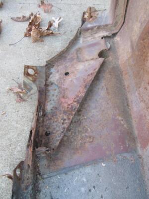 Used 1966 Plymouth Belvedere or Satellite Passenger's Side Fender F#157 B-Body