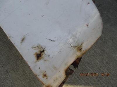 Right 62 Plymouth Fender Good Used MOPAR F # 497