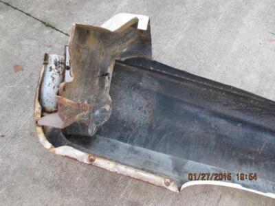 Right 62 Plymouth Fender Good Used MOPAR F # 497