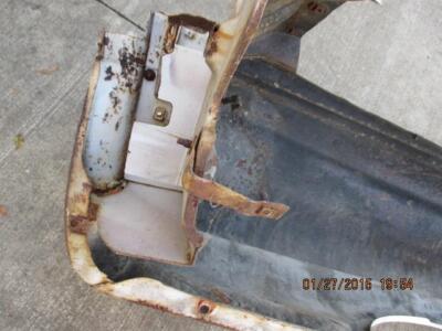 Right 62 Plymouth Fender Good Used MOPAR F # 497