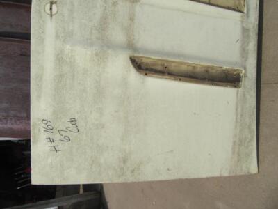 Original Steel 1967- 68 Plymouth Barracuda Hood Mopar H # 169- Used A-Body