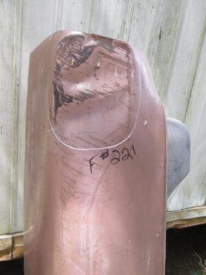 Used 1960 Dodge Passenger's Side Fender F # 221 Mopar