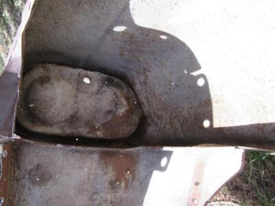 Used 1960 Dodge Passenger's Side Fender F # 221 Mopar