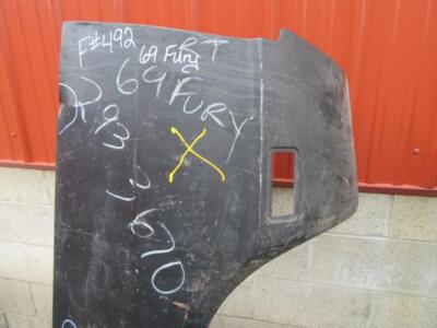NOS 1969 Fury Passenger's Side Fender  C-Body F # 492- Mopar 2933670