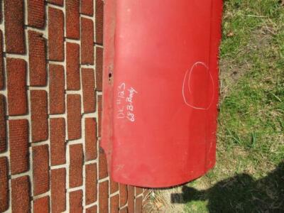 Used 1967-68 Barracuda A-Body Driver's Side Door Shell DR #123 Mopar