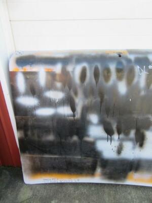 Used 1963 Dodge Fiberglass Deck Lid DL#86 Mopar B-Body