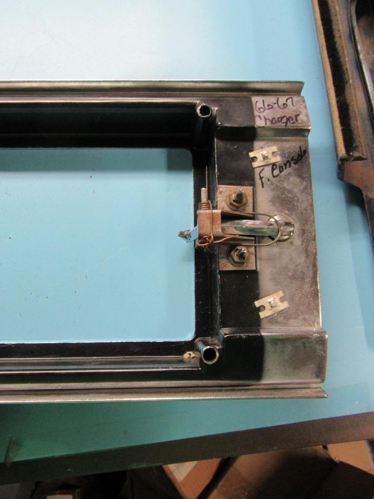 1966-67 Dodge Charger Mopar Front Console # 2589515- Used