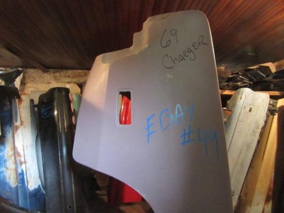 1969 Charger B-Body Left Front Fender 69 Mopar Good Used F # 49