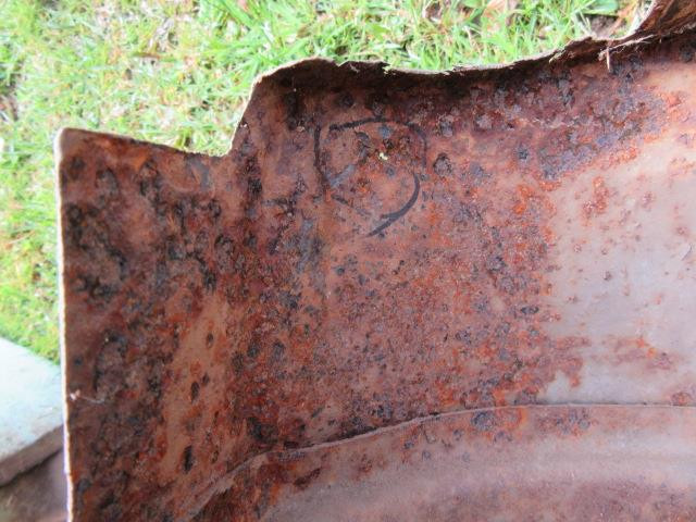 1964 Plymouth Valiant Passenger's Side Fender F # 471 A-Body Mopar Used