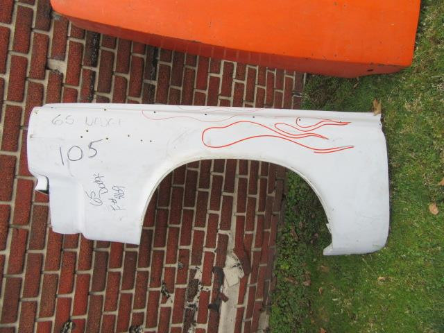 1965 Dodge Driver's Side Fender F # 469 B-Body Mopar Used
