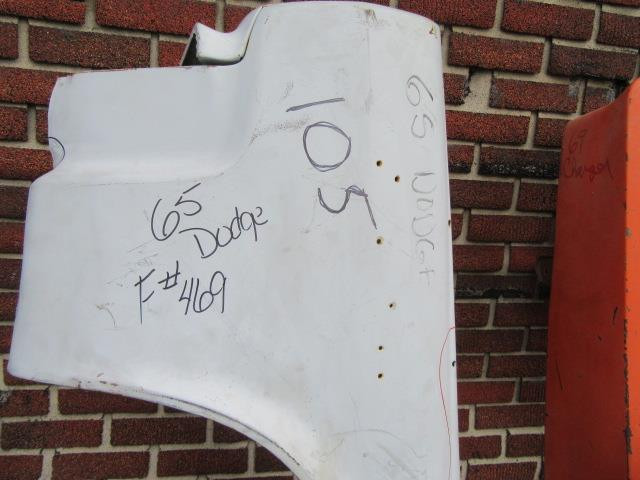 1965 Dodge Driver's Side Fender F # 469 B-Body Mopar Used