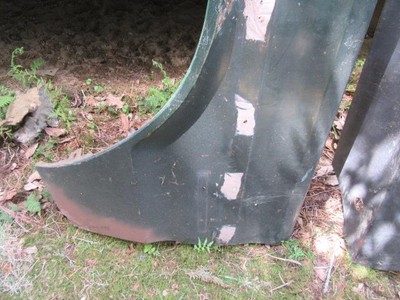 1966 Plymouth Satellite Driver's B-Body Side Fender F # 264 Mopar Used