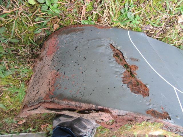 1966 Plymouth Valiant Passenger's Side Fender Mopar-Used F # 432