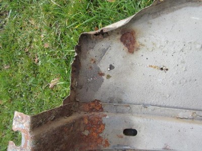 1966-67 Charger or 67 Coronet Passenger's Side Fender B-Body Mopar Used F # 475