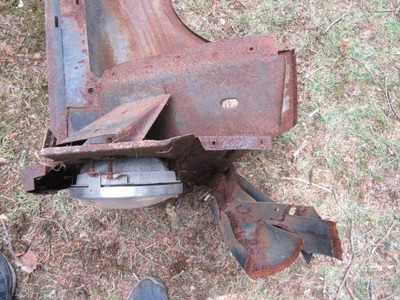 1966-67 Plymouth Passenger's Side Fender F # 274 Mopar Used