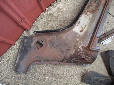 1967-69 Barracuda Fast Back Rear Side Metal Interior Trim  -Mopar -Used