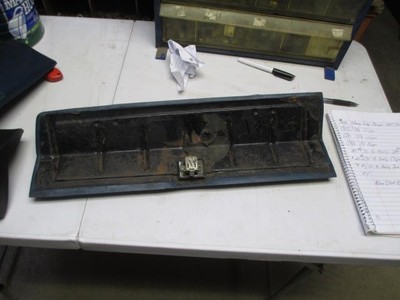 1968-69 Dodge or Plymouth B-Body Blue Non Rally Glove Box Door- Mopar Used