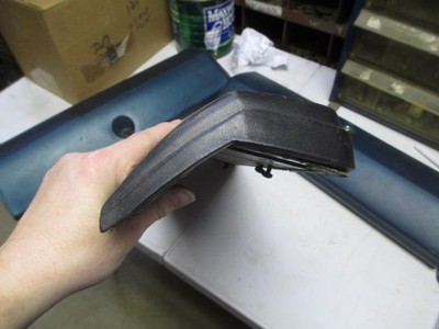 1968-69 Mopar Dodge or Plymouth Black B-Body Non- Rally Glove Box- Door