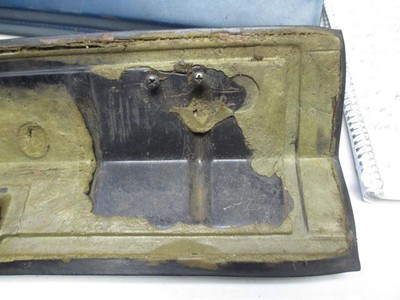 1968-69 Mopar Dodge or Plymouth Black B-Body Non- Rally Glove Box- Door