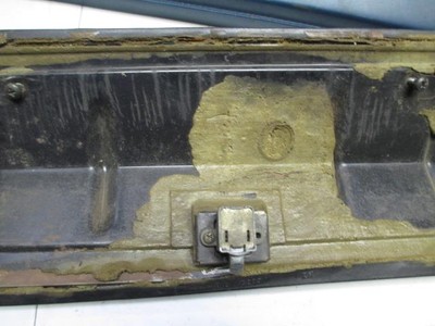 1968-69 Mopar Dodge or Plymouth Black B-Body Non- Rally Glove Box- Door