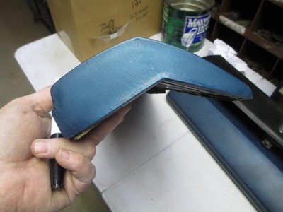 1968-69 Mopar Dodge or Plymouth Non Rally Blue Glove Box- Door- Used