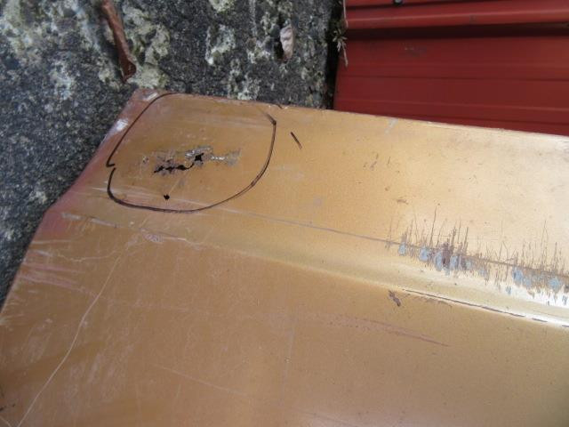 1969 B-Body Mopar Passenger's Side Door Shell - Dr # 324 -Used