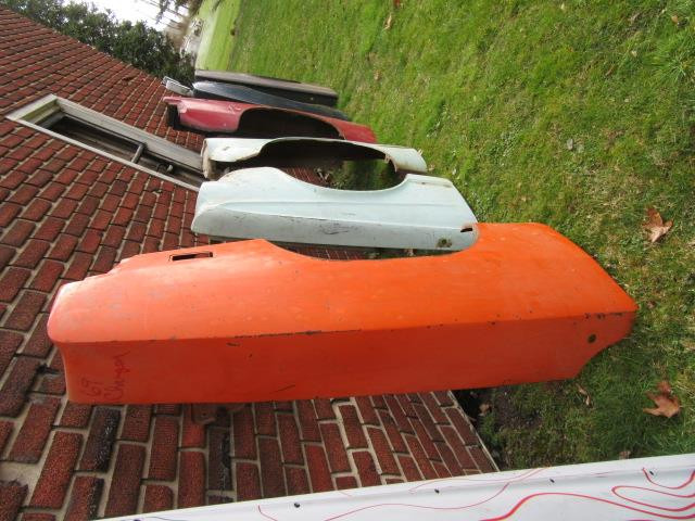 1969 Dodge Charger Passenger's Side Fender F # 470 B-Body Mopar Used