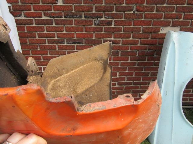 1969 Dodge Charger Passenger's Side Fender F # 470 B-Body Mopar Used